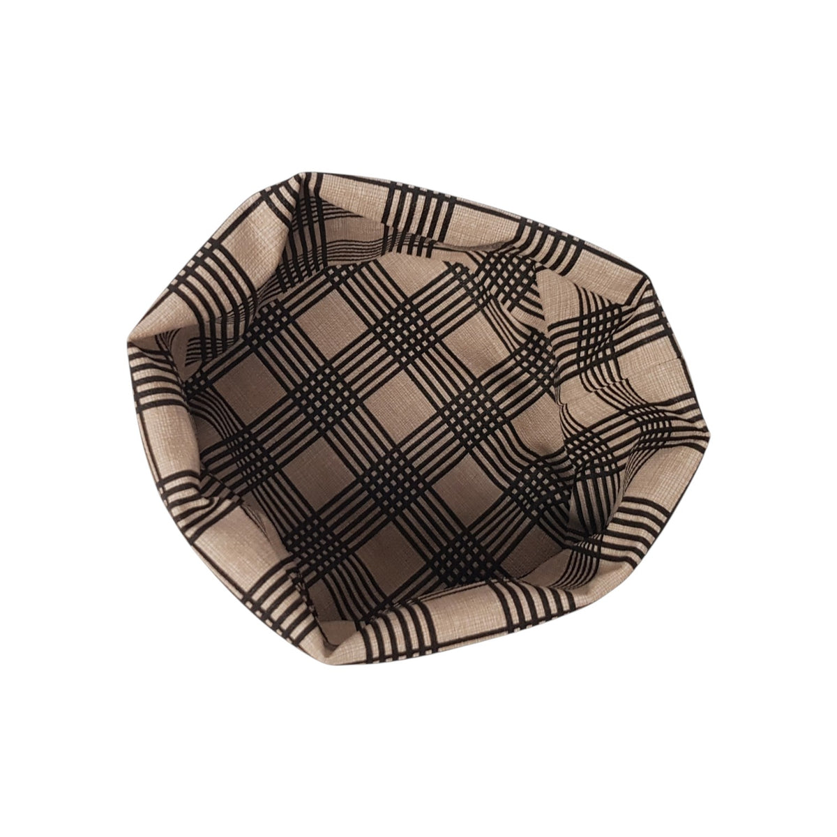 Panière en similicuir imperméable, facile à nettoyer, idéale pour un usage quotidien.