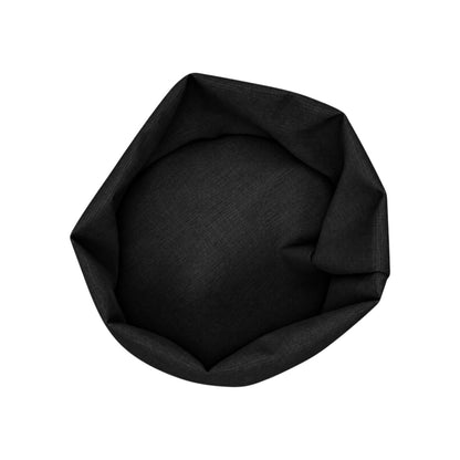 Panière en similicuir imperméable, facile à nettoyer, idéale pour un usage quotidien.