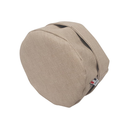 Panière en similicuir imperméable, facile à nettoyer, idéale pour un usage quotidien.